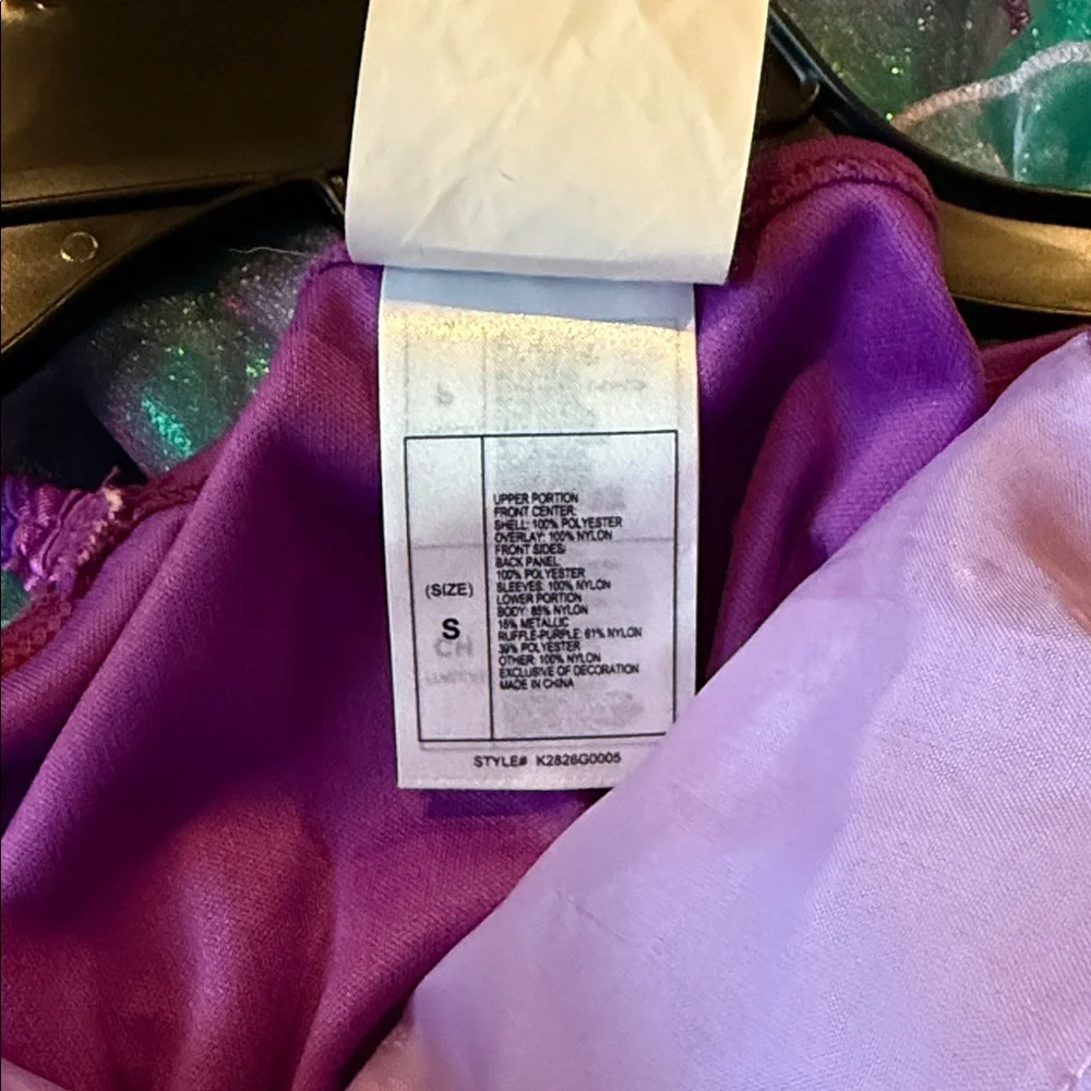The Little Mermaid Princess Ariel Costume Dress /doll /purse small 5/6